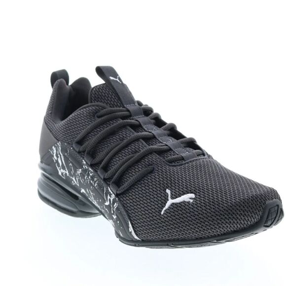 NEW PUMA AXELION CITY ESCAPE 37722102 MENS GRAY CANVAS ATHLETIC RUNNING Size 9 - Picture 1 of 8